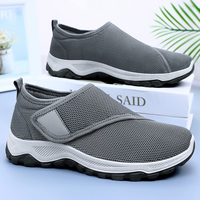 Men'S Shoes With Velcro - 2026 Yeni Yaz Erkek File Ayakkabıları