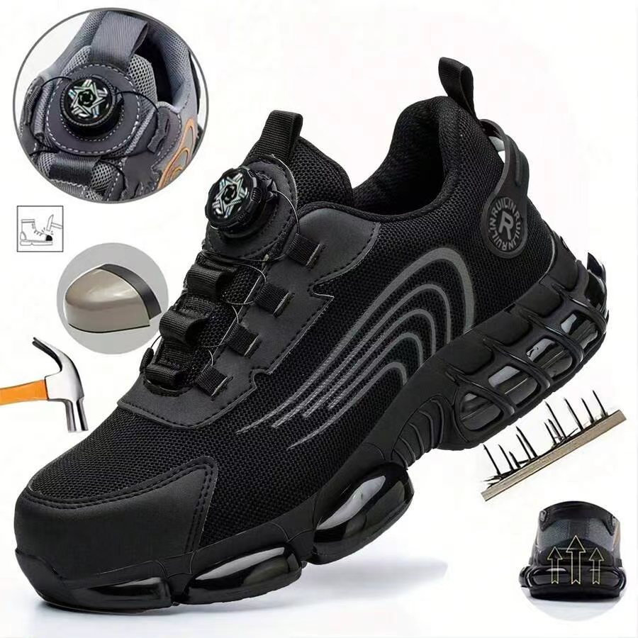 Men Shoes Boots - Her Mevsim Çelik Burunlu İş Ayakkabısı