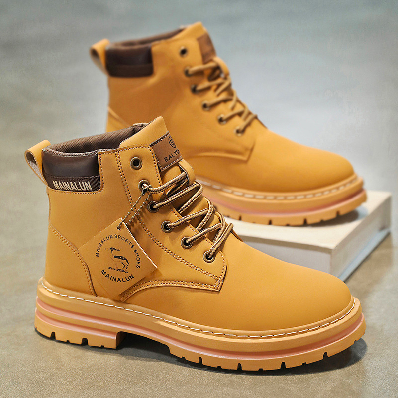 Men Shoes Boots - Klasik Erkek Yüksek Bilekli Botlar Yüksek