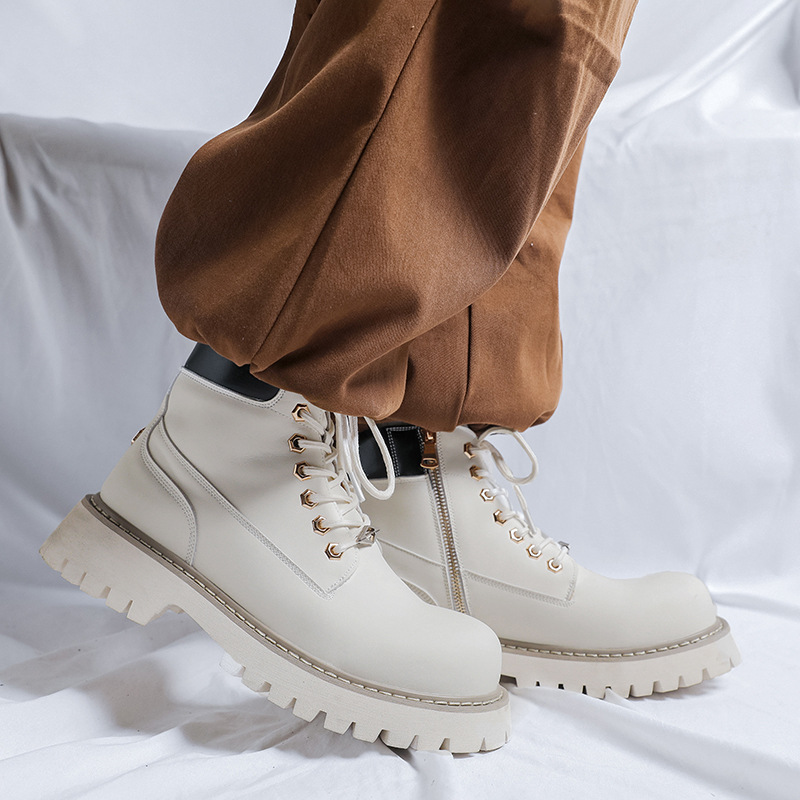 Men'S Shoes Black And White - Artı boyutu erkek moda parti ziyafet