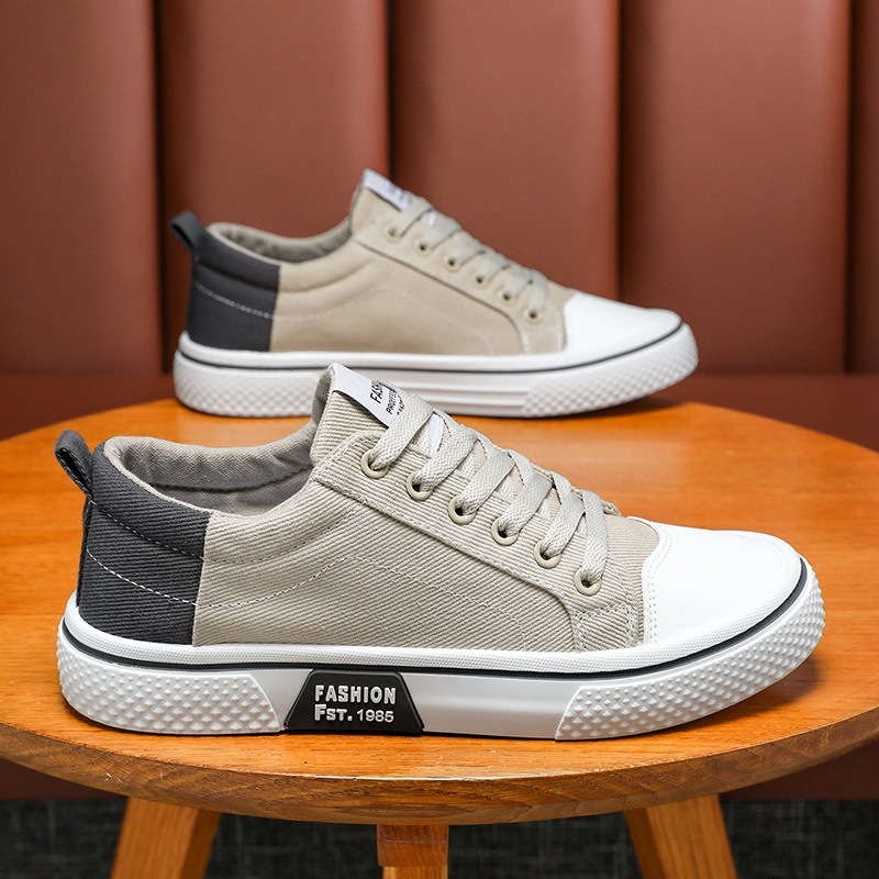 Men'S Shoes Business Casual - Erkek Klasik Kanvas Spor Ayakkabı, Hafif,