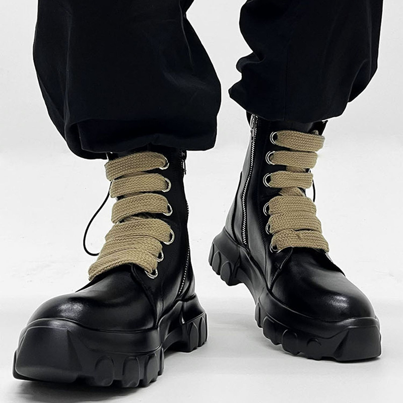 Men Shoes Branded - İtalyan marka tasarımcı botları erkekler için