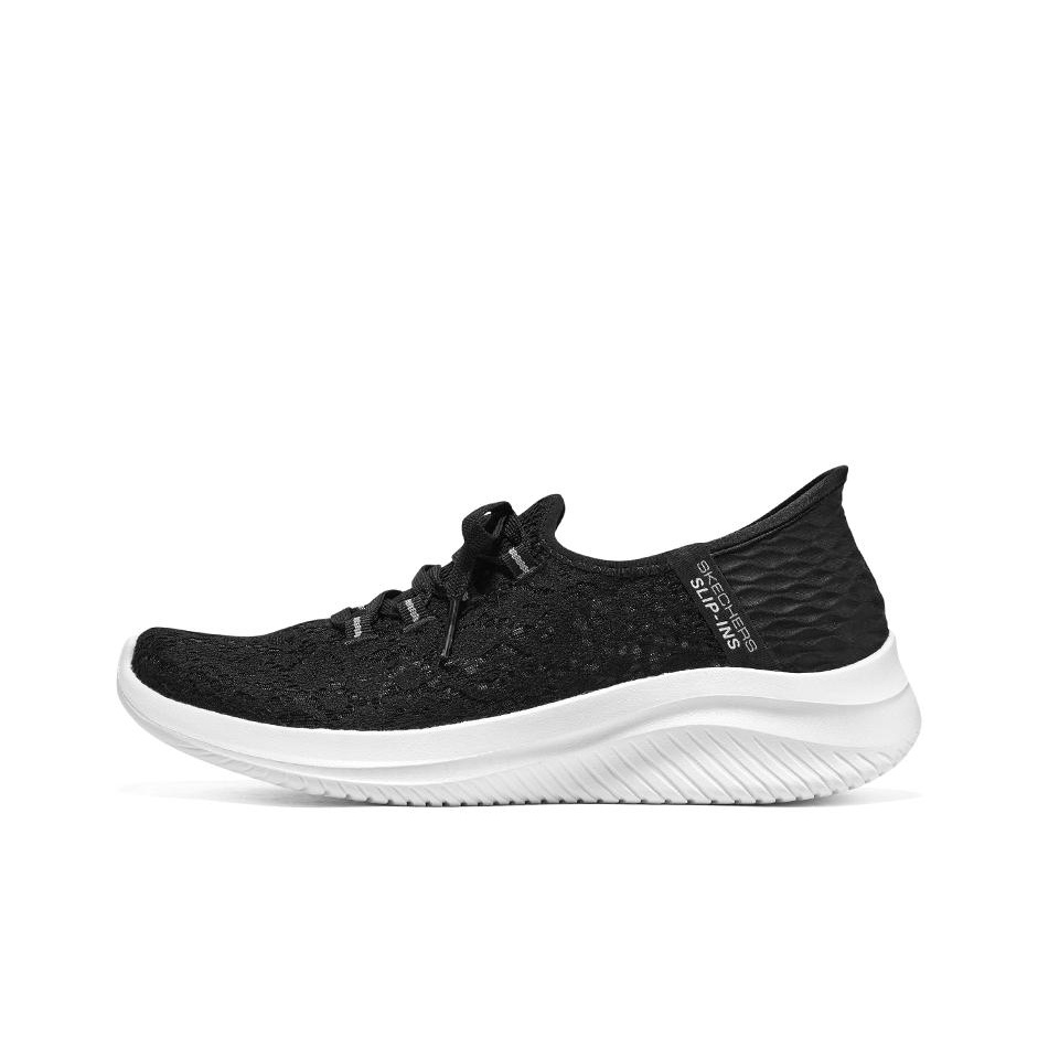 Men'S Shoes Black And White - Skechers Slip Ins Kadın Yürüyüş Ayakkabısı