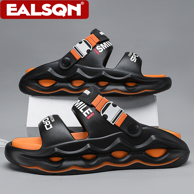 Sandal Sport Outdoor - Yaz yeni erkek terlikleri kalın taban
