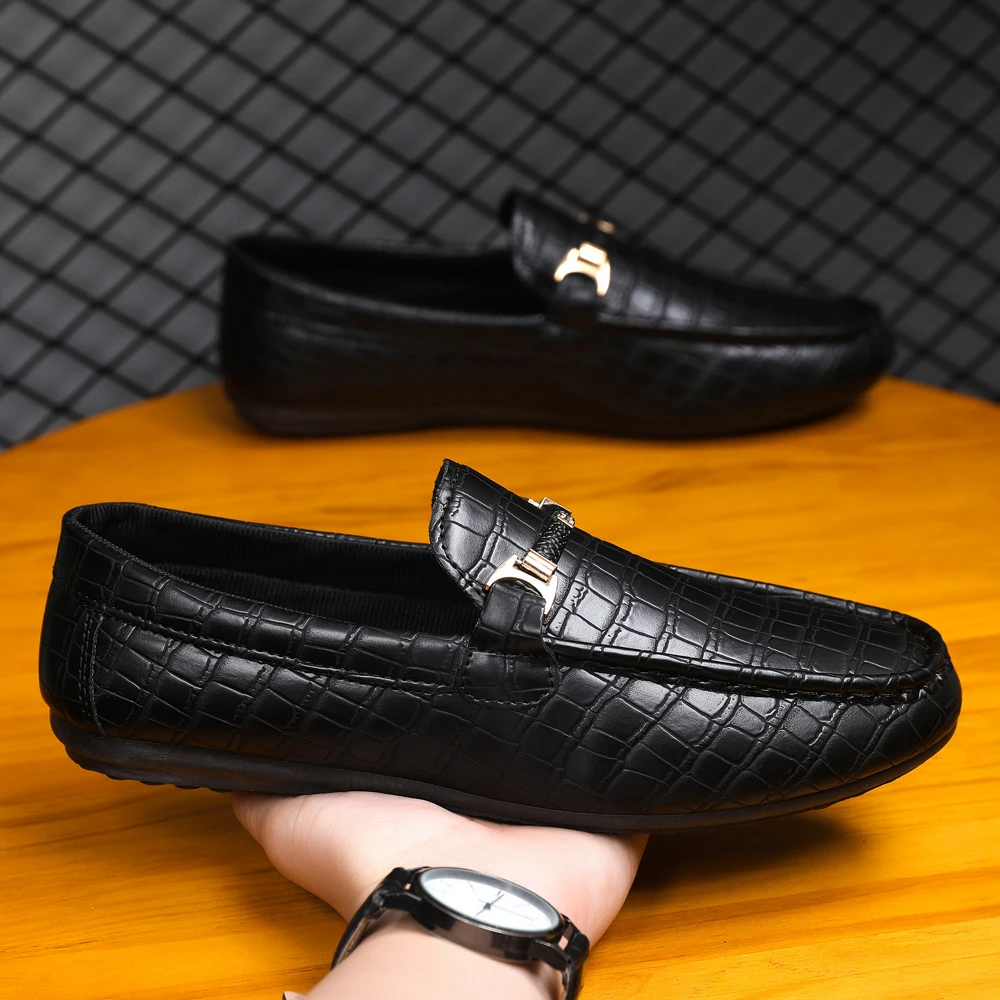 Men'S Shoes Brogues - Erkekler için klasik sosyal deri ayakkabı