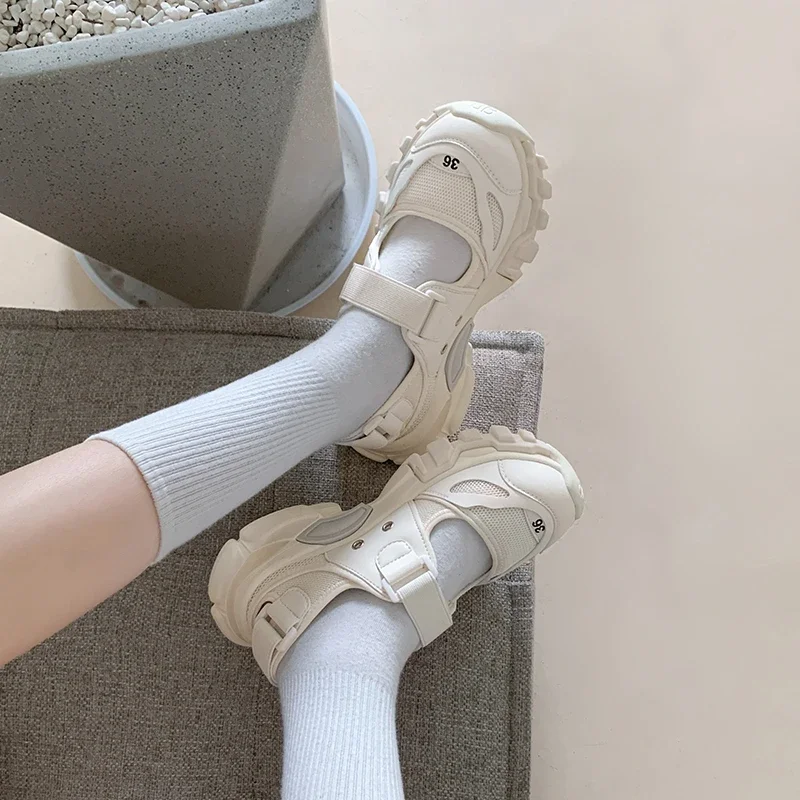 Sandal Sport Outdoor - Kadın Spor Sandalet Kama Oymak Kadın