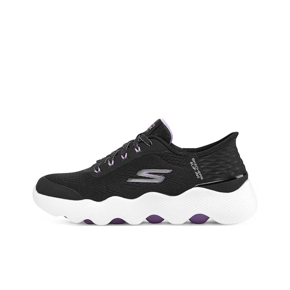 Men'S Shoes Black And White - Skechers Go Walk Massage Fit Yürüyüş