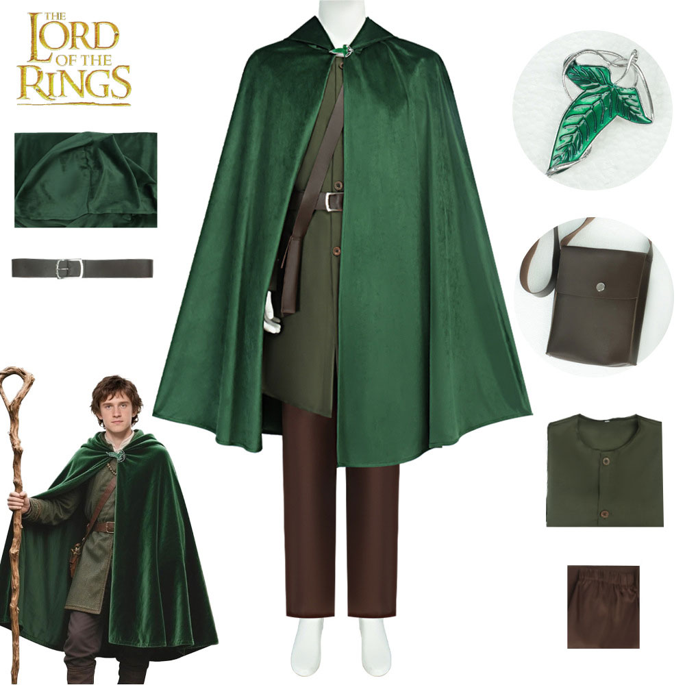 Men'S Shoes Brogues - Hobbit Cosplay Kostümü Bilbo Baggins Orta