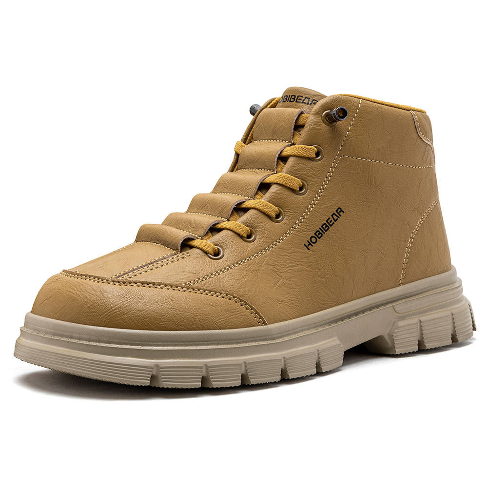 Men Shoes Boots - HOBIBEAR Erkek Geniş Burunlu Bilek Botları