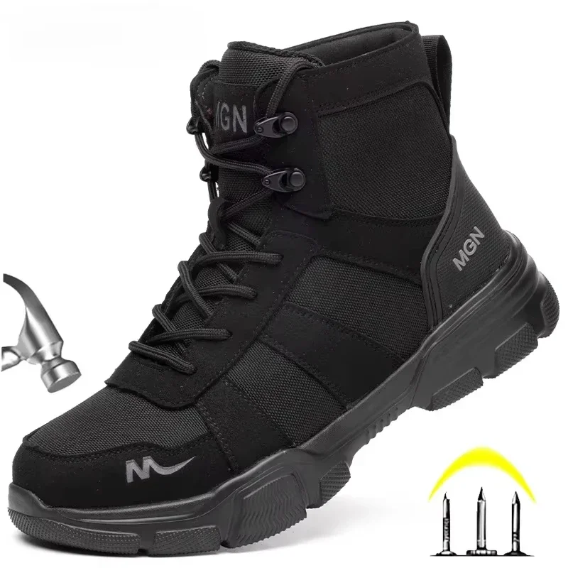 Men Shoes Boots - İş Botları Yıkılmaz Erkek Güvenlik Ayakkabıları