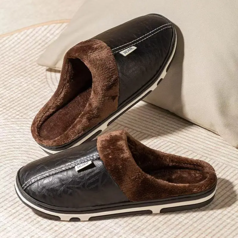 Men'S Shoes Hugo Boss - Erkek Büyük Boy Kışlık Terlik Kapalı