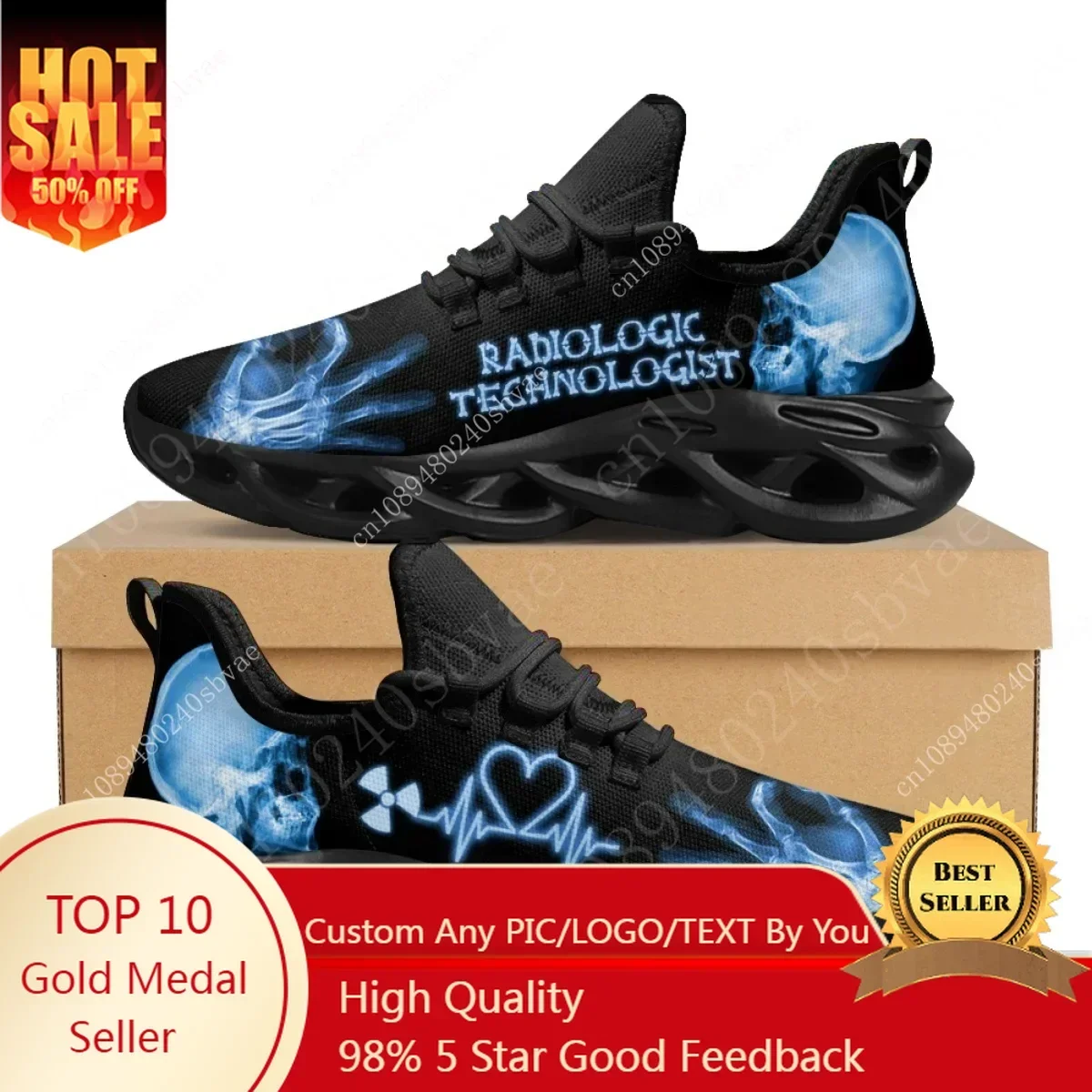 Men Shoes Sneakers - Radyolojik Teknoloji Uzmanı Spor Ayakkabıları Erkek