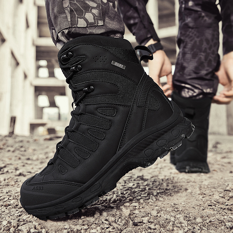 Men Shoes Branded - Yeni Erkekler Taktik Bot Askeri Marka