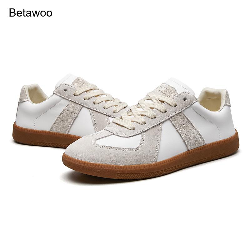 Men'S Shoes Hugo Boss - Erkekler Retro Süet Deri Günlük Spor