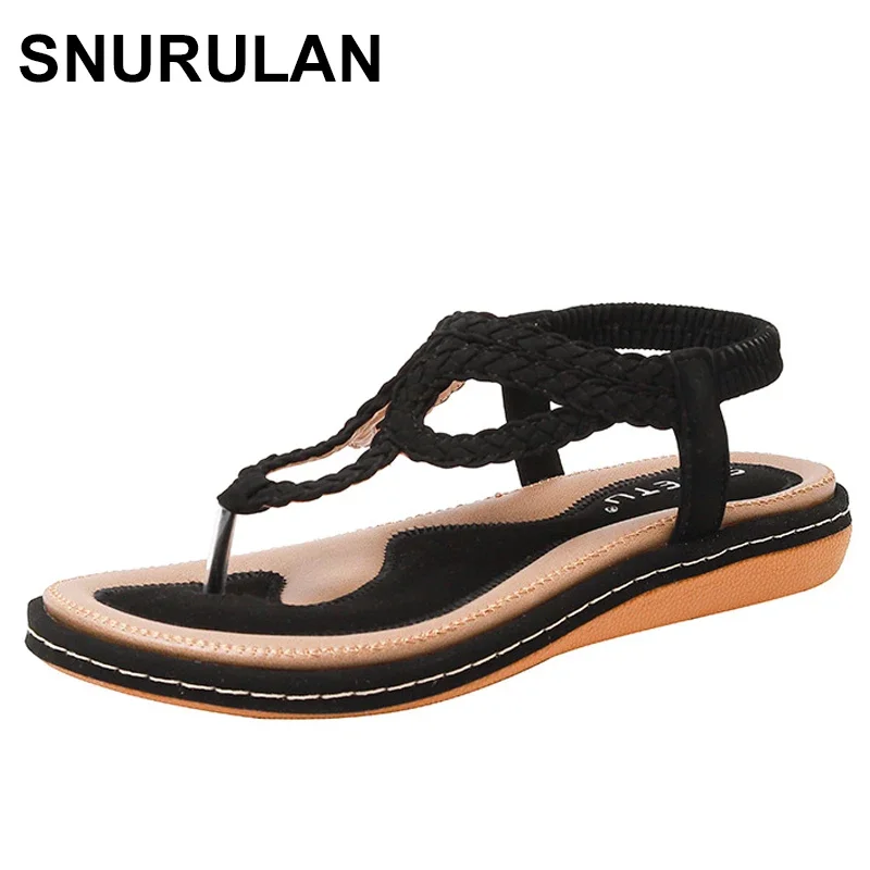 Men'S Shoes Dressy Casual - Sandalet Kadın Şık Ayakkabı Takozlar Toka