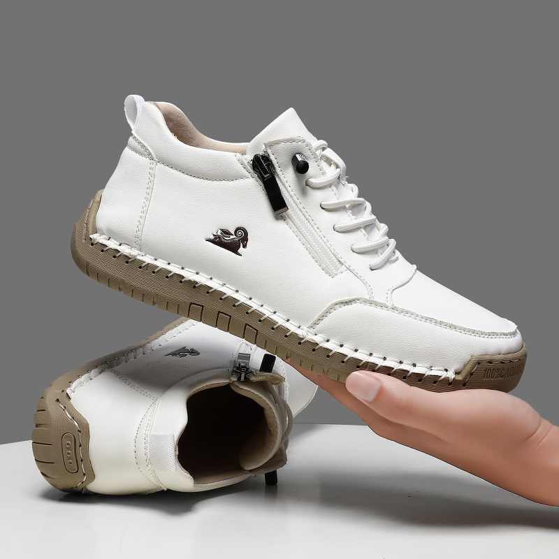 Men Shoes Sneakers - Kadın spor ayakkabı el yapımı deri