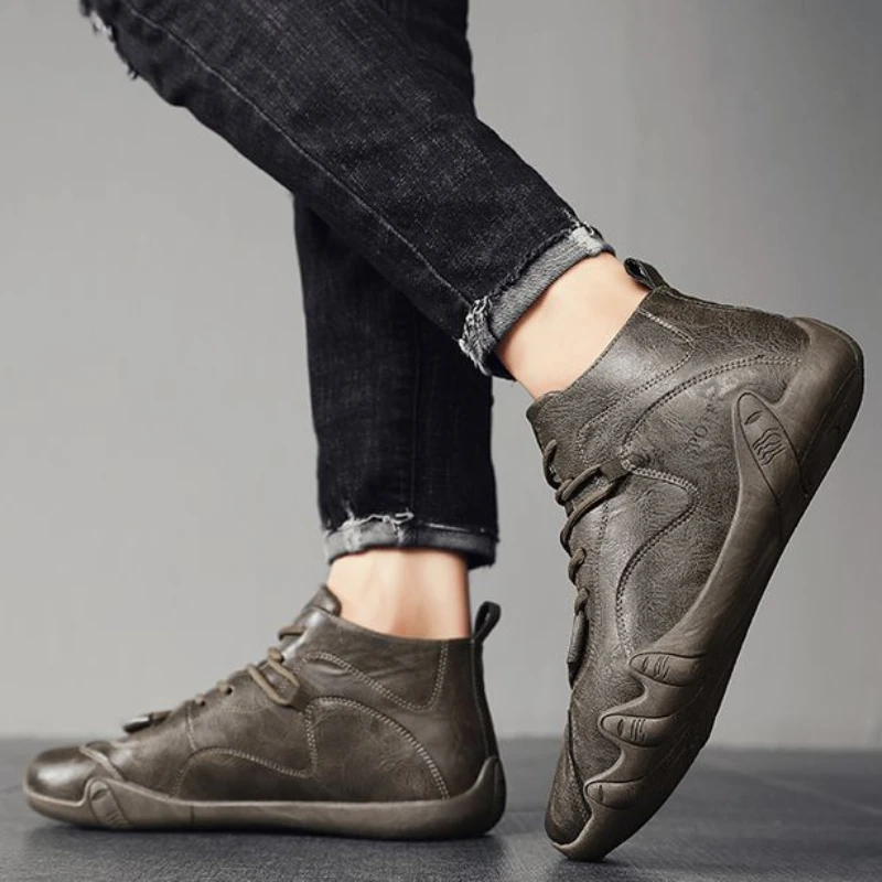 Men Shoes On Clearance - Erkekler İçin Mokasen Yumuşak Deri Ayakkabılar