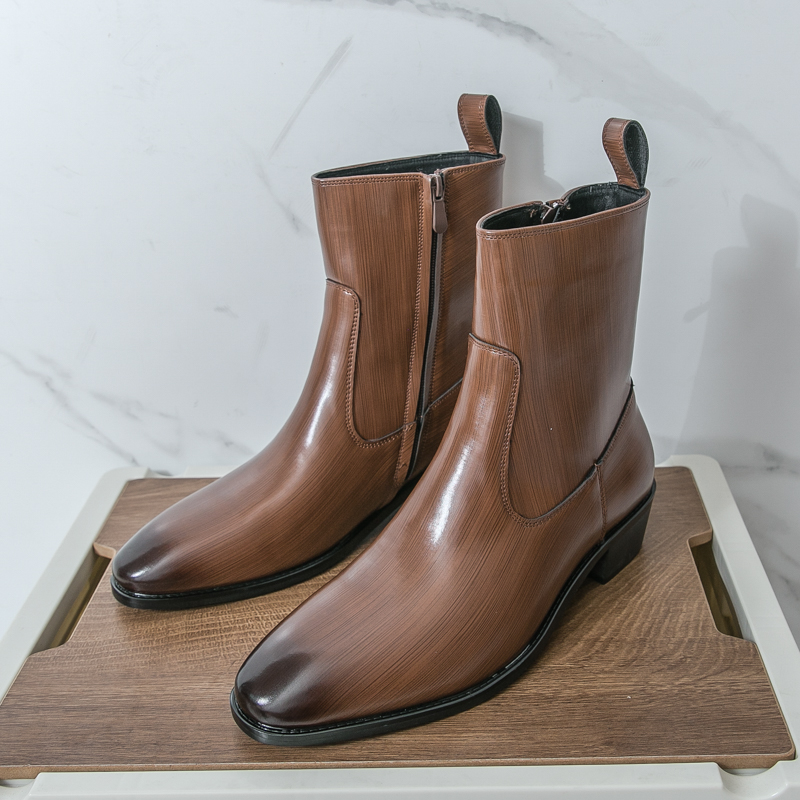 Klasik Rahat Bilek Botları Bot - Men'S Shoes Business Casual incelemesi ve fiyatı