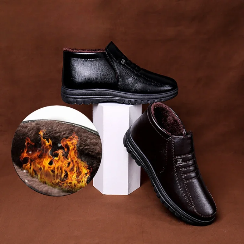 Artı boyutu erkek botları kış  - Men'S Shoes Business Casual incelemesi ve fiyatı