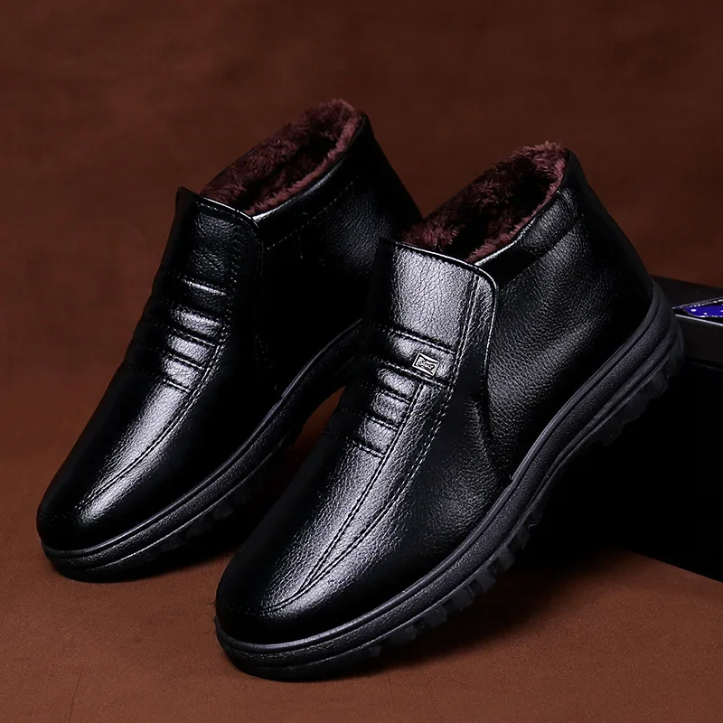 Artı boyutu erkek botları kış  - Men'S Shoes Business Casual incelemesi ve fiyatı