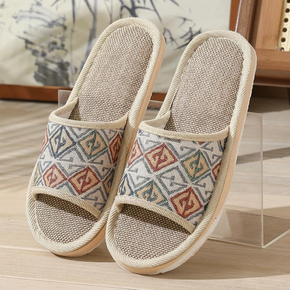 Dört Mevsim Keten Terlikler Çi - Men'S Shoes Slip On incelemesi ve fiyatı