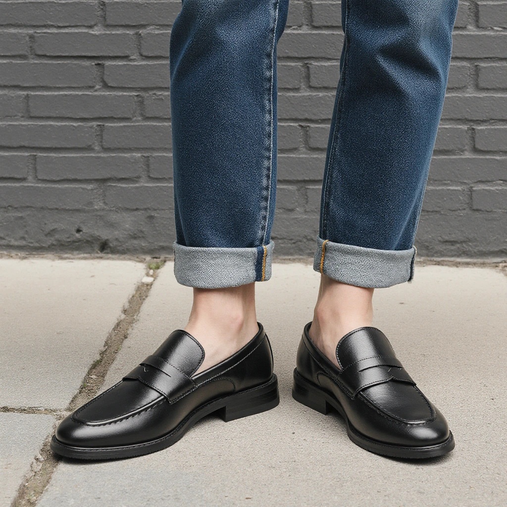 Erkek Siyah Penny Loafer'lar K - Men'S Shoes Hugo Boss incelemesi ve fiyatı
