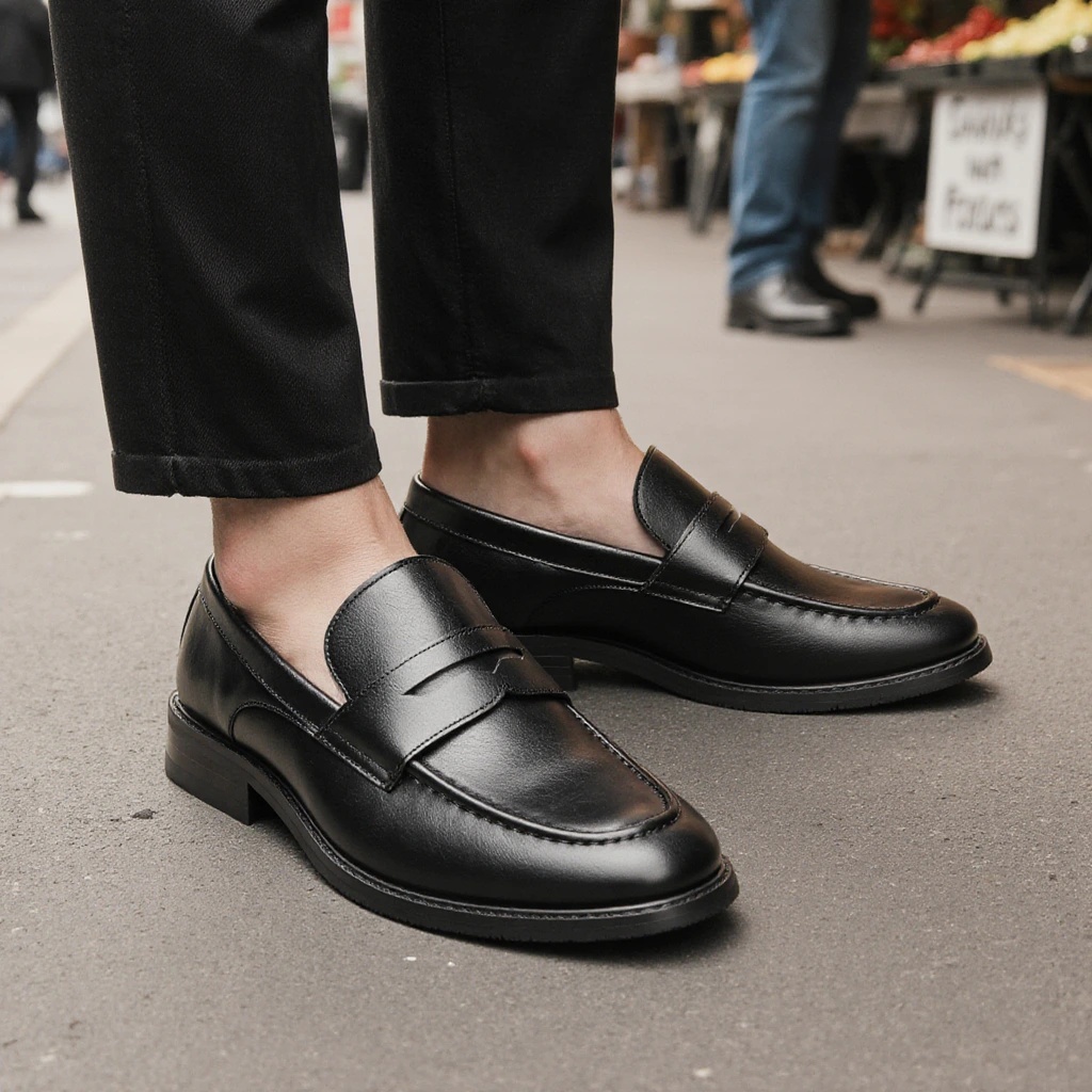 Erkek Siyah Penny Loafer'lar K - Men'S Shoes Hugo Boss incelemesi ve fiyatı
