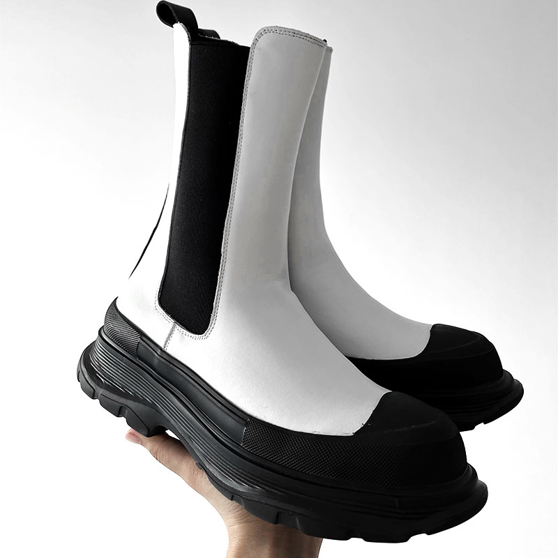 Erkek moda sahne gece kulübü p - Men'S Shoes Black And White incelemesi ve fiyatı