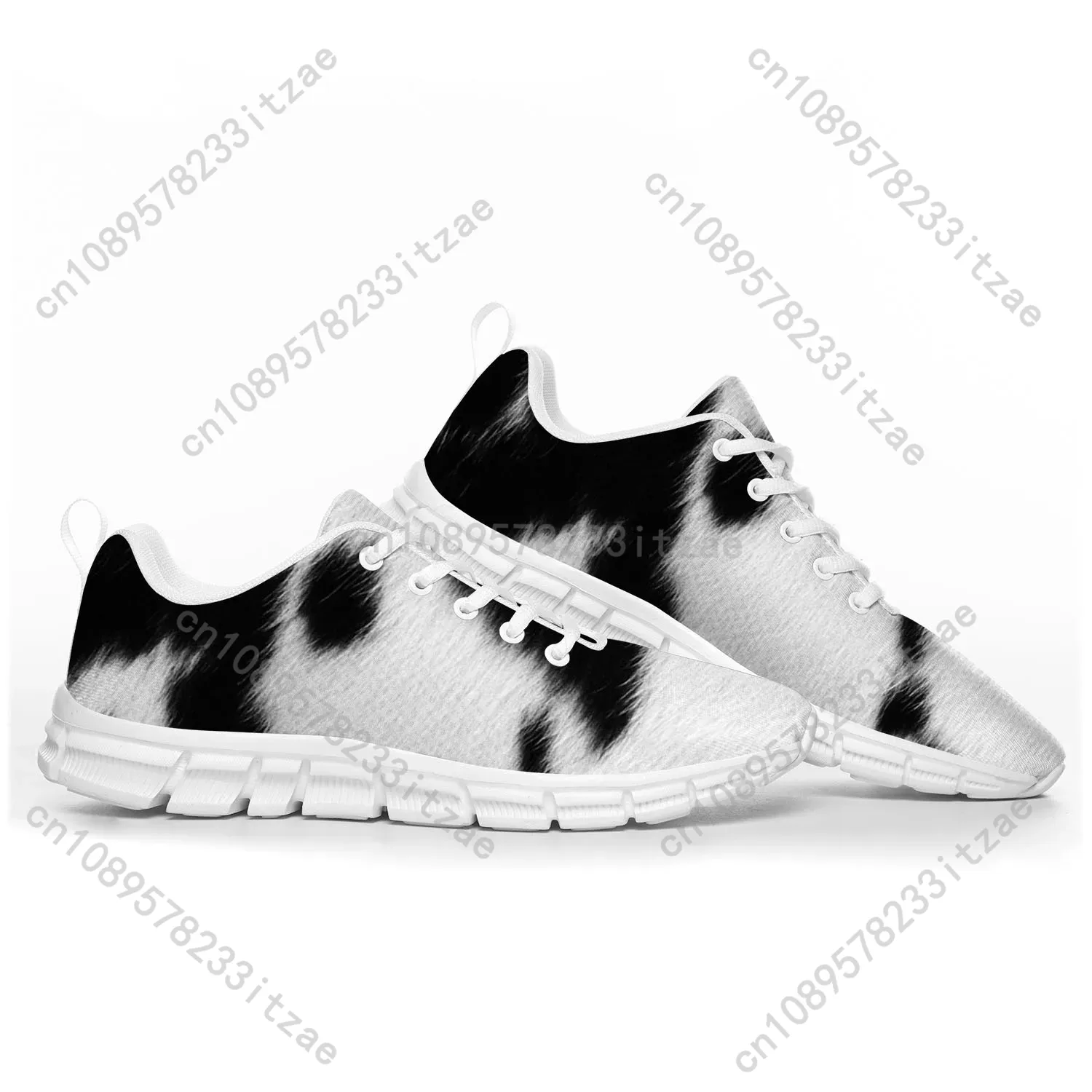 Inek Baskı 3D Desen Spor Ayakk - Men'S Shoes Black And White incelemesi ve fiyatı