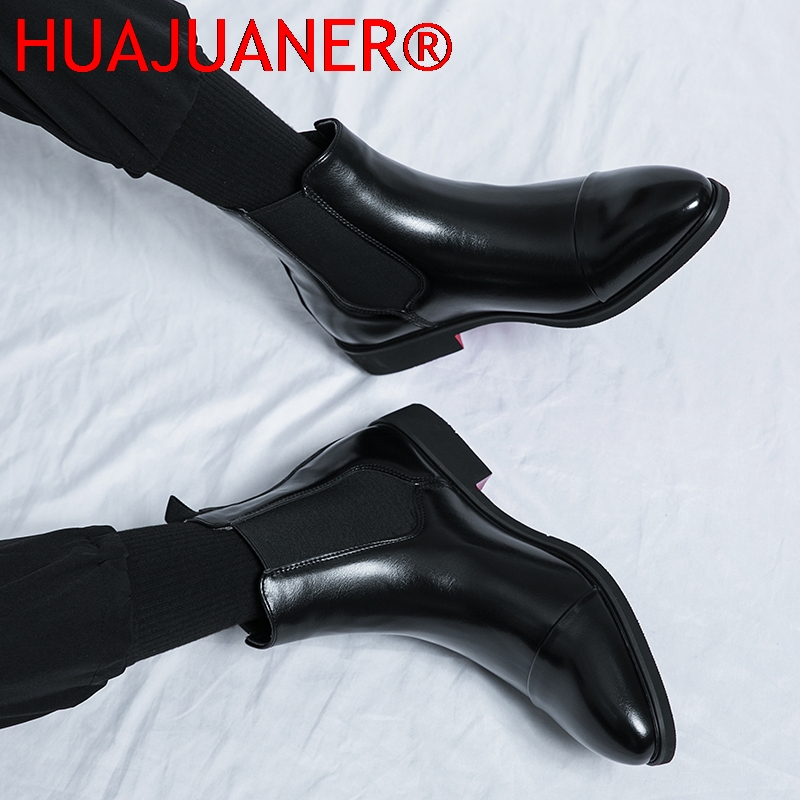 İngiliz Tarzı Erkek Siyah Chel - Men Shoes Red Bottom incelemesi ve fiyatı