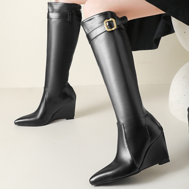 Kadınlar için Diz Üstü Dolgu T - Men'S Shoes Black And White incelemesi ve fiyatı