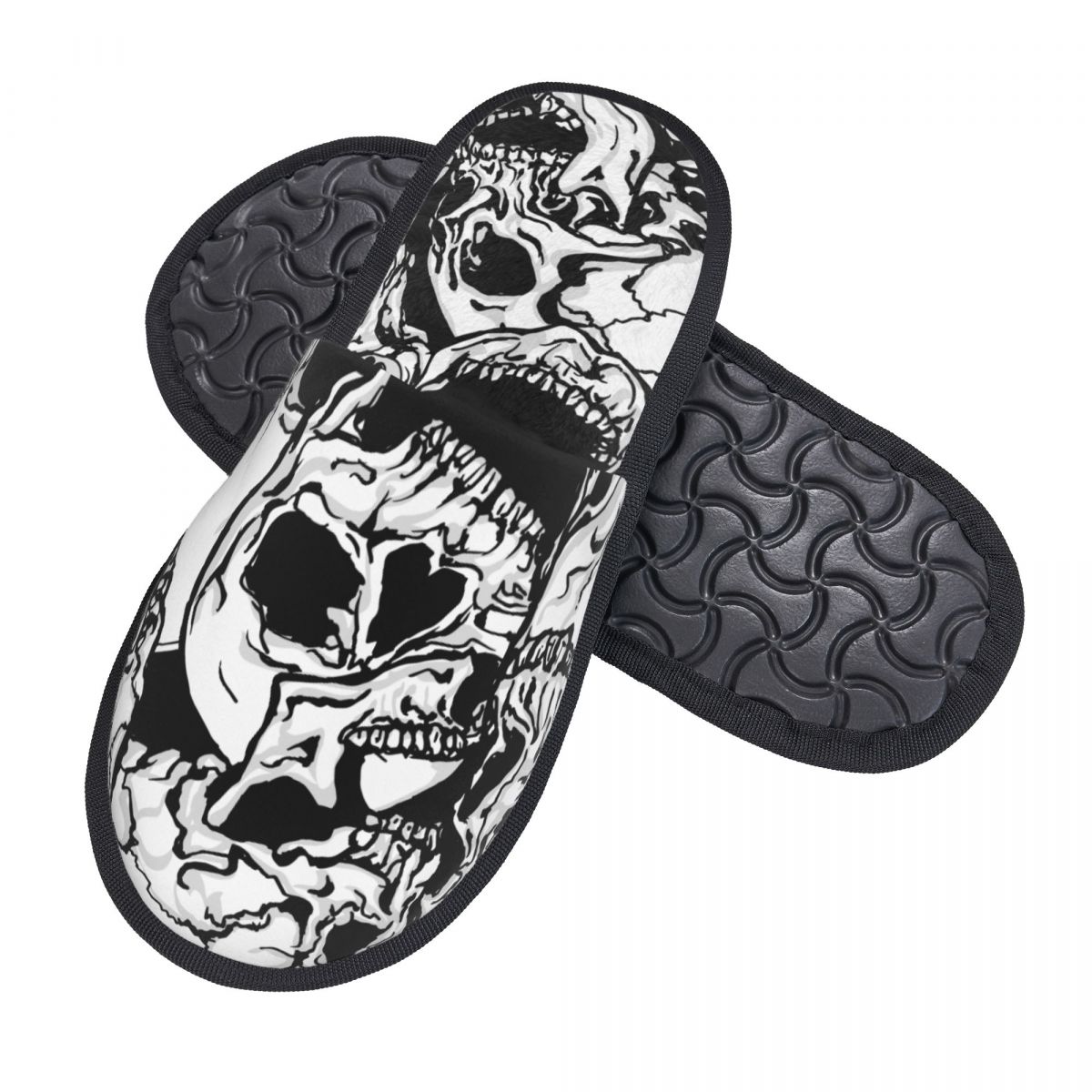 İç Mekan Siyah Beyaz Kafatasla - Men'S Shoes Black And White incelemesi ve fiyatı