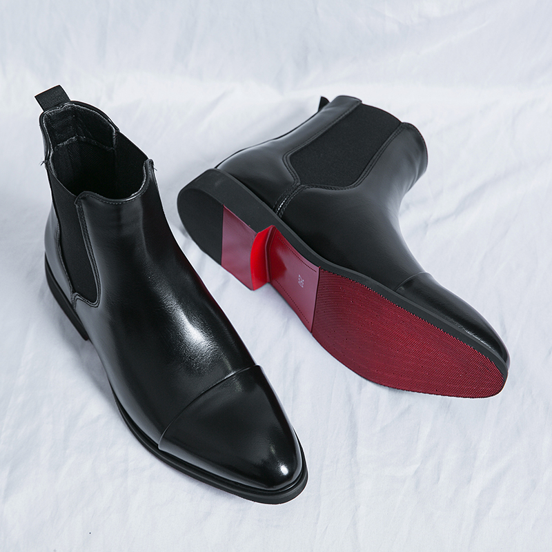 Erkekler için Chelsea Çizmeler - Men Shoes Red Bottom incelemesi ve fiyatı