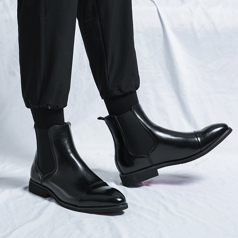 Erkekler için Chelsea Çizmeler - Men Shoes Red Bottom incelemesi ve fiyatı