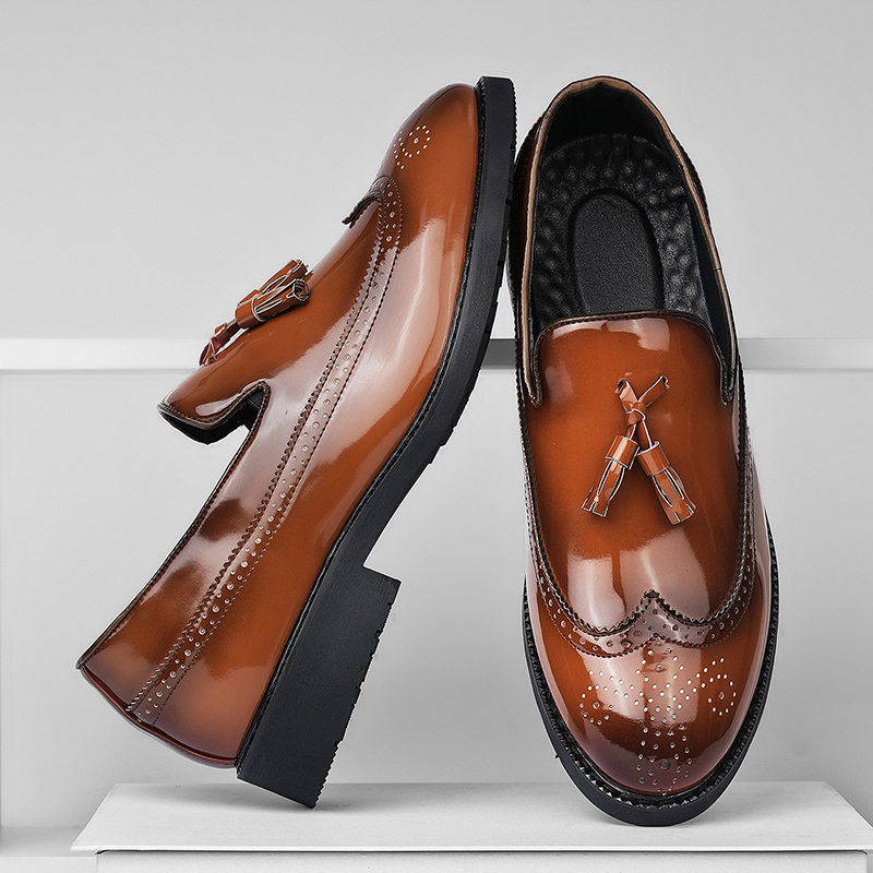Erkekler Patent Deri Oyma Brog - Men'S Shoes Brogues incelemesi ve fiyatı