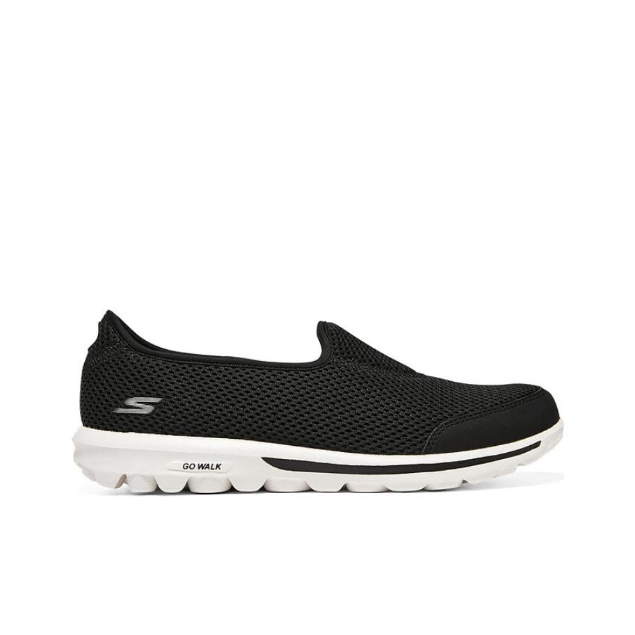 Skechers Go Walk Classic Düşük - Men'S Shoes Black And White incelemesi ve fiyatı