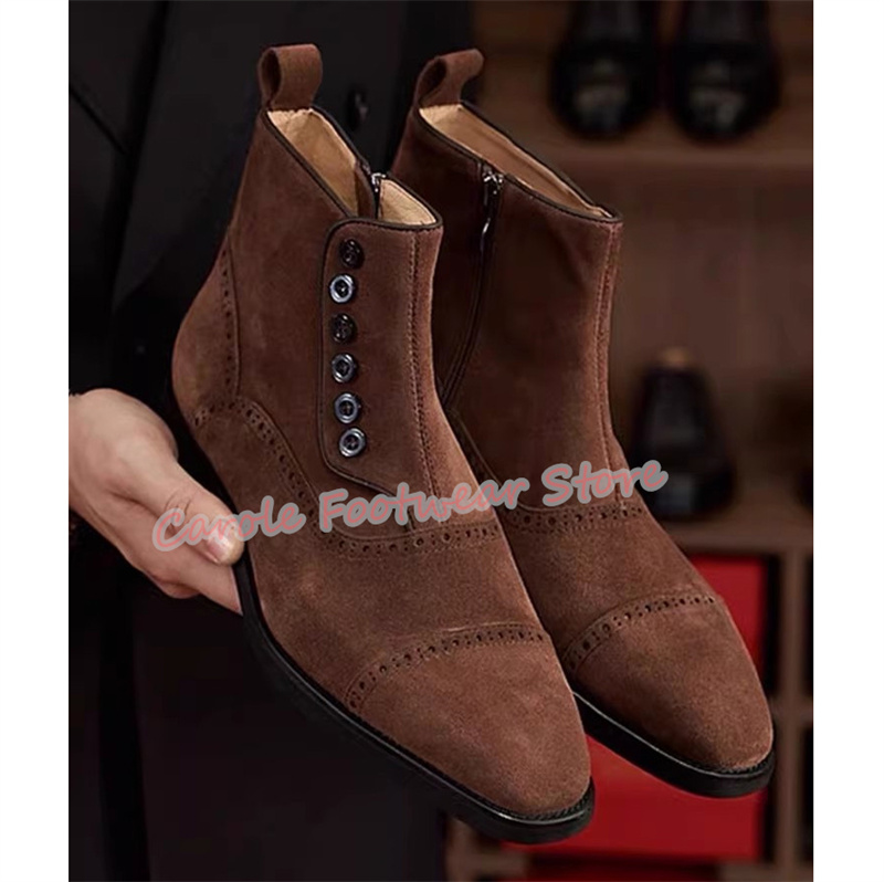 İngiliz Tarzı Oyma Hakiki Deri - Men'S Shoes Brogues incelemesi ve fiyatı