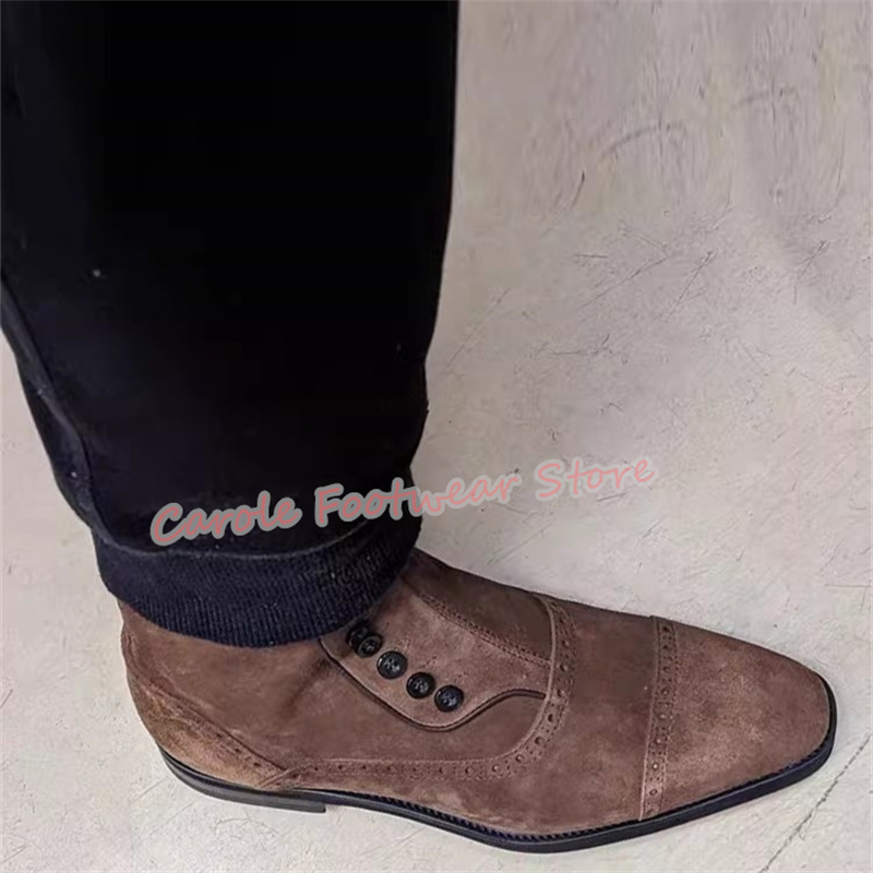İngiliz Tarzı Oyma Hakiki Deri - Men'S Shoes Brogues incelemesi ve fiyatı
