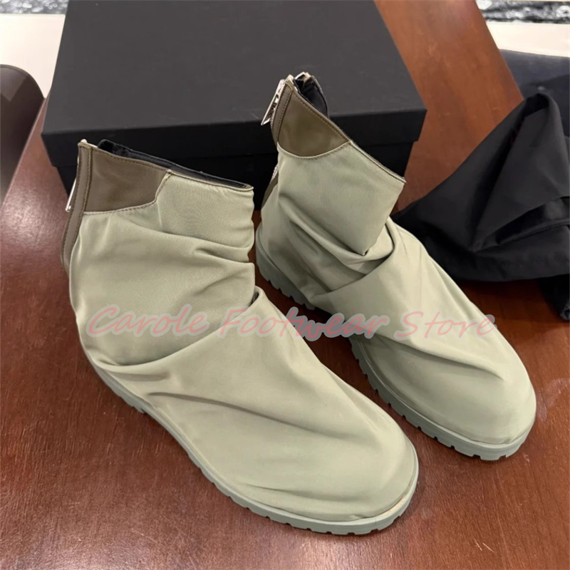 Pileli Naylon Kumaş Yüksek Bil - Men'S Shoes With Height Increase incelemesi ve fiyatı