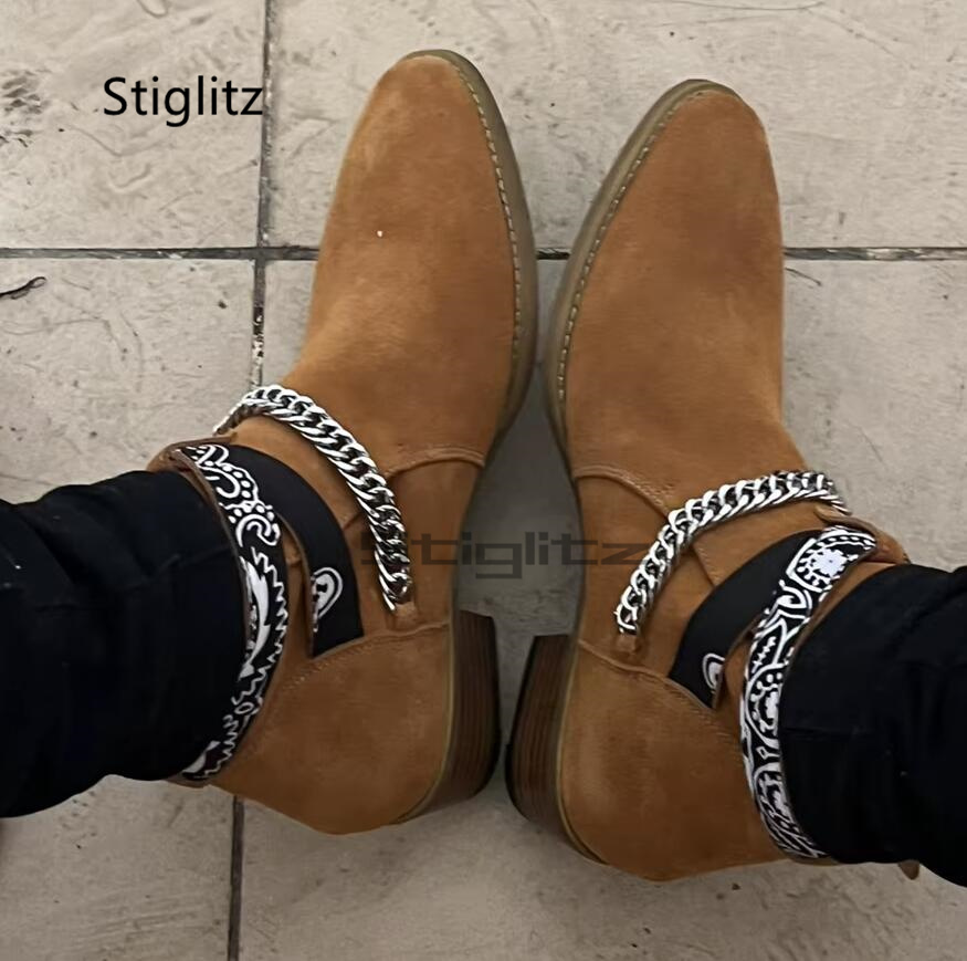 Sahte Süet Erkek Chelsea Zinci - Men Shoes Size 11 incelemesi ve fiyatı