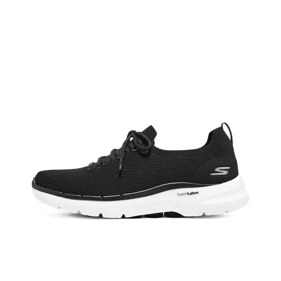 Skechers Go Walk 6 Erkek Yürüy - Men'S Shoes Black And White incelemesi ve fiyatı