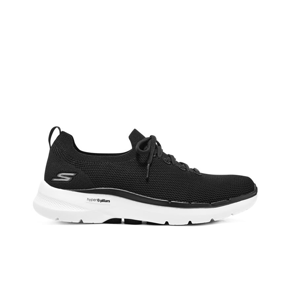 Skechers Go Walk 6 Erkek Yürüy - Men'S Shoes Black And White incelemesi ve fiyatı