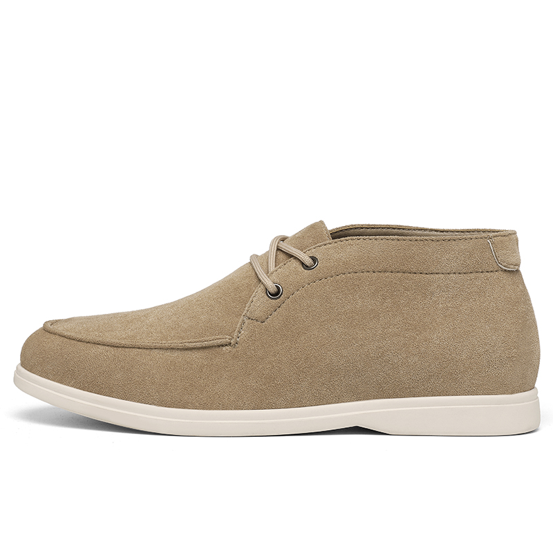 Klasik İngiliz Tarzı Süet Deri - Men'S Shoes Black And White incelemesi ve fiyatı