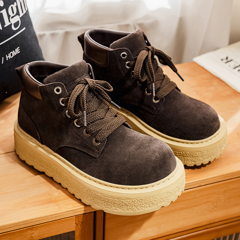 Erkek yüksek kaliteli süet at  - Men'S Shoes Business Casual incelemesi ve fiyatı