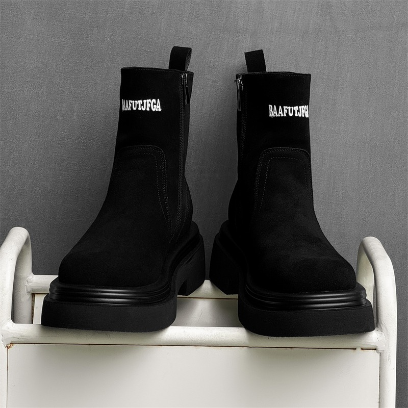Kışlık Avrupa Amerika Retro Ka - Men'S Shoes With Height Increase incelemesi ve fiyatı