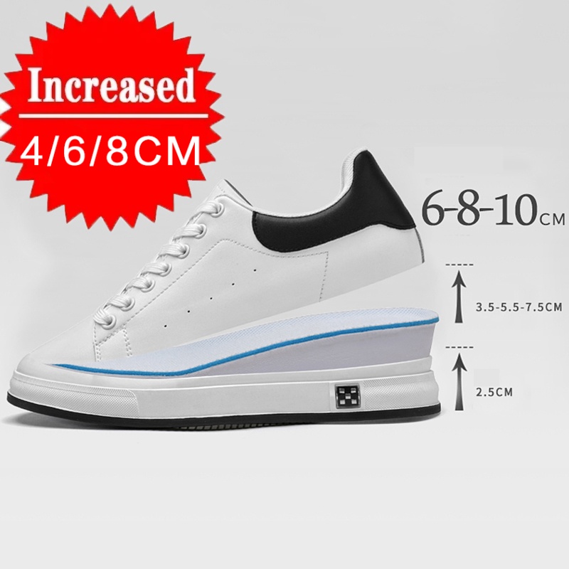 Yeni Lüks Erkek Asansör Ayakka - Men'S Shoes Black And White incelemesi ve fiyatı