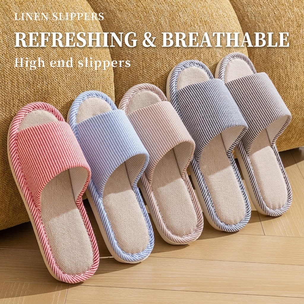 Nefes Alabilen Keten Terlik Ka - Men'S Shoes Slip On incelemesi ve fiyatı