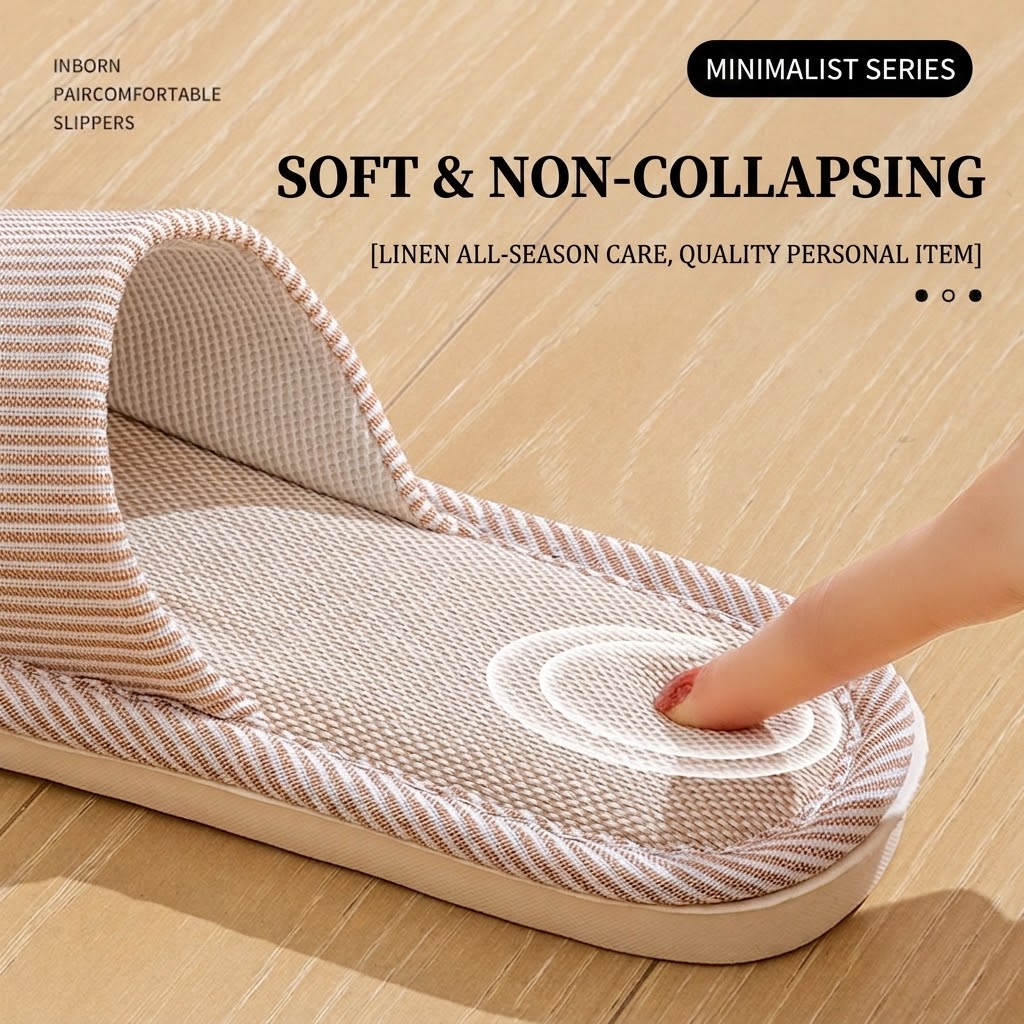 Nefes Alabilen Keten Terlik Ka - Men'S Shoes Slip On incelemesi ve fiyatı